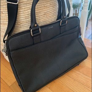 Cole Haan leather laptop bag new with tags